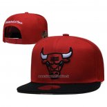 Cappellino Chicago Bulls Adjustable NBA Finals Rosso Nero