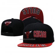 Cappellino Chicago Bulls Adjustable Snapback Nero