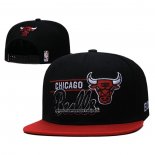 Cappellino Chicago Bulls Adjustable Snapback Nero Rosso