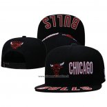 Cappellino Chicago Bulls Adjustbale Snapback Nero Rosso