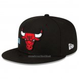 Cappellino Chicago Bulls New Era Stateview Nero