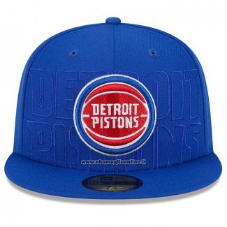 Cappellino Detroit Pistons 2023 Dtaft 9FIFTY Blu