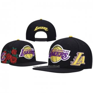 Cappellino Los Angeles Lakers Adjustable Snapback Nero Giallo