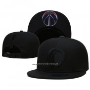 Cappellino Washington Wizards Black On Black 9FIFTY Snapback Nero