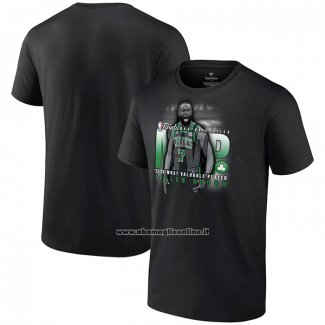 Maglia Manica Corta Boston Celtics 2024 NBA Finals Champions MVP Nero