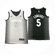 Maglia Minnesota Timberwolves Anthony Edwards #5 Grigio