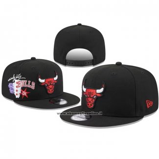 Cappellino Chicago Bulls Adjustable 9FIFTY Nero