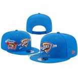 Cappellino Oklahoma City Thunder Icon 9FIFTY Snapback Blu