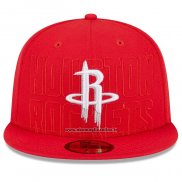 Cappellino Houston Rockets 2023 NBA Draft 9FIFTY Snapback Rosso