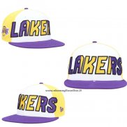 Cappellino Los Angeles Lakers 9FIFTY Viola Bianco Giallo