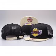 Cappellino Los Angeles Lakers Adjustable Giallo Nero