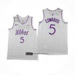 Maglia Minnesota Timberwolves Anthony Edwards #5 Classic 2024 Bianco