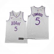 Maglia Minnesota Timberwolves Anthony Edwards #5 Classic 2024 Bianco