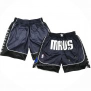 Pantaloncini Dallas Mavericks Statement Just Don Blu