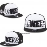 Cappellino Los Angeles Lakers 9FIFTY Snapback Bianco Nero