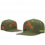 Cappellino Los Angeles Lakers Dusty 50th Team Anniversary Verde Militar