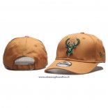 Cappellino Milwaukee Bucks Adjustable 9TWENTY Bronce Claro