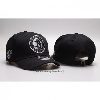 Cappellino Brooklyn Nets Adjustable 9TWENTY Nero