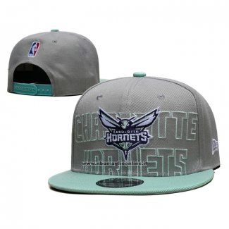 Cappellino Charlotte Hornets 2023 NBA Draft Snapback Grigio