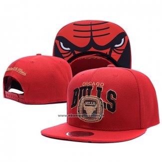 Cappellino Chicago Bulls Mitchell & Ness Rosso