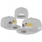 Cappellino Los Angeles Lakers 2023 NBA In-season Tournament Champions Grigio