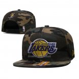 Cappellino Los Angeles Lakers Adjustable Camuffamento Verde