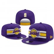 Cappellino Los Angeles Lakers Strike 9FIFTY Snapback Viola