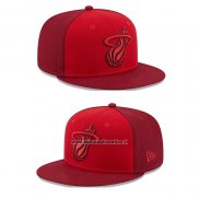 Cappellino Miami Heat Tri-tone Rosso