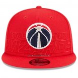 Cappellino Washington Wizards 2023 NBA Draft 9FIFTY Snapback Rosso