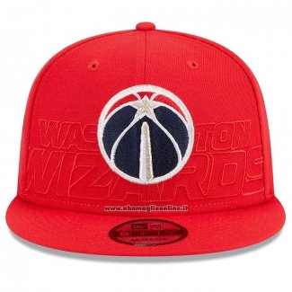 Cappellino Washington Wizards 2023 NBA Draft 9FIFTY Snapback Rosso