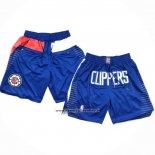 Pantaloncini Los Angeles Clippers Icon Just Don Blu