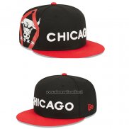 Cappellino Chicago Bulls Ciudad Edition Nero Rosso