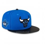 Cappellino Chicago Bulls NBA 6x Champ Snapback Blu