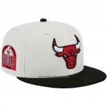 Cappellino Chicago Bulls Retro City Conference Crema Nero