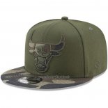 Cappellino Chicago Bulls Verde Militar