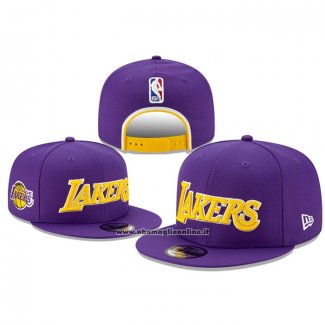 Cappellino Los Angeles Lakers Statement Edition 9FIFTY Viola