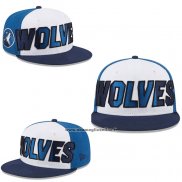 Cappellino Minnesota Timberwolves 9FIFTY Snapback Bianco Blu