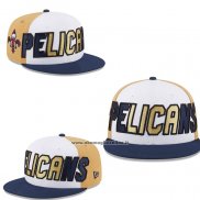 Cappellino New Orleans Pelicans 9FIFTY Snapback Bianco Blu Giallo