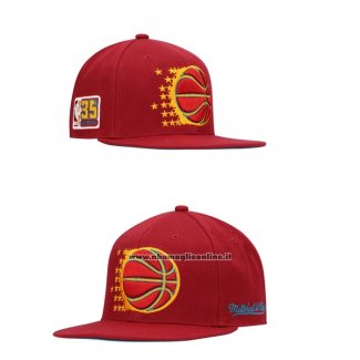 Cappellino Orlando Magic Hardwood Classics 35th Anniversary Rosso