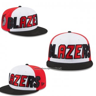 Cappellino Portland Trail Blazers 9FIFTY Bianco Rosso Nero