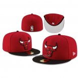 Cappellino Chicago Bulls Unadjustable New Era 59FIFTY Rosso