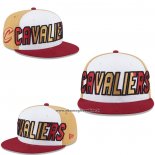 Cappellino Cleveland Cavaliers 9FIFTY Bianco Rosso