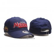 Cappellino Denver Nuggets Adjustable Throwback 9TWENTY Blu Oscuro