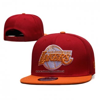 Cappellino Los Angeles Lakers 9FIFTY Snapback Rosso