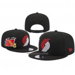 Cappellino Portland Trail Blazers Icon 9FIFTY Snapback Nero