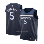 Maglia Bambino Minnesota Timberwolves Anthony Edwards #5 Icon Blu