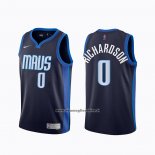 Maglia Dallas Mavericks Josh Richardson #0 Earned 2020-21 Blu