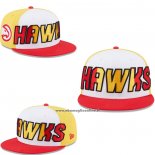 Cappellino Atlanta Hawks 9FIFTY Bianco Giallo Rosso