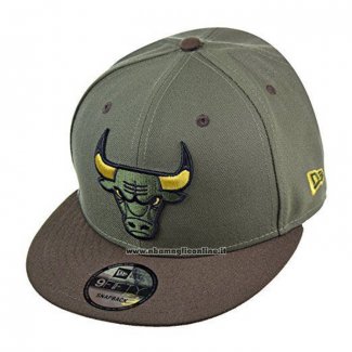 Cappellino Chicago Bulls 9FIFTY Snapback Verde