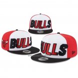 Cappellino Chicago Bulls Adjustable 9FIFTY Bianco Rosso